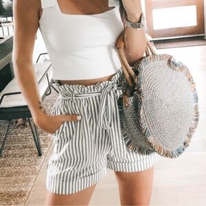 Fringe Circle Tote Bag